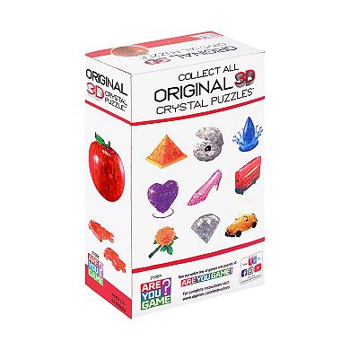 3D Apple 44-Piece Crystal Puzzle