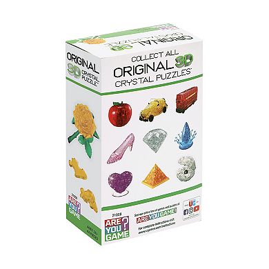 3D Crystal Puzzle - Rose Yellow