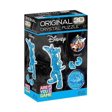 3D Crystal Puzzle - Disney Goofy Blue