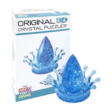 3D Water Crown 42-Piece Crystal Puzzle