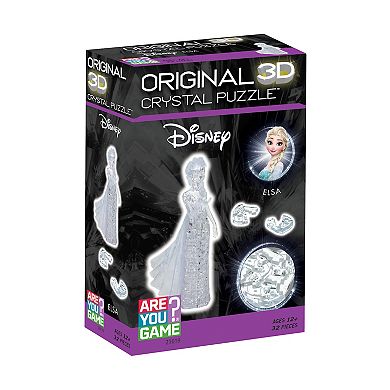 3D Crystal Puzzle - Disney Elsa White