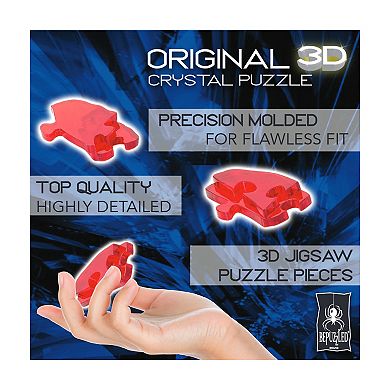 3D Crystal Puzzle - Disney Pinocchio Red