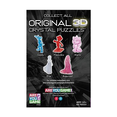 3D Crystal Puzzle Disney Snow White Pink