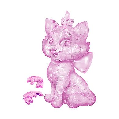 3D Crystal Puzzle Disney Marie Pink 45 Pcs