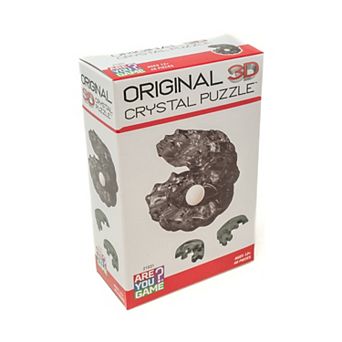 AREYOUGAMECOM 48 pc 3D Crystal Pearl in Black Shell Puzzle