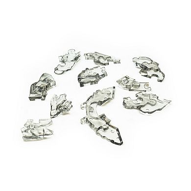 AREYOUGAMECOM 48-Piece 3D Crystal Pearl in Black Shell Puzzle