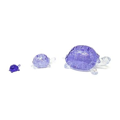 3D Turtles 37-Piece Crystal Puzzle