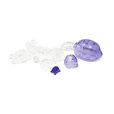 3D Turtles 37-Piece Crystal Puzzle
