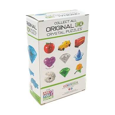 3D Crystal Puzzle - Topaz (Blue): 43 Pcs