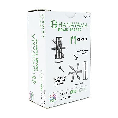 Hanayama Level 2 Cricket Cast Puzzle