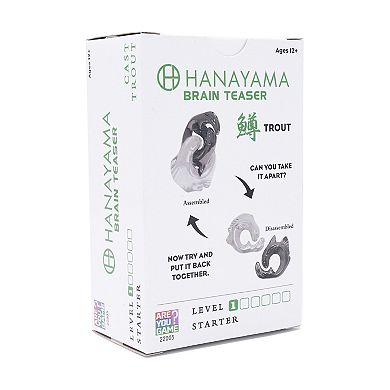 Hanayama Level 1 Cast Puzzle - Trout