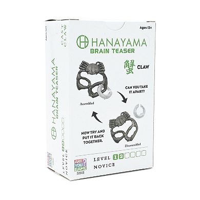 Hanayama Level 2 Cast Puzzle - Claw