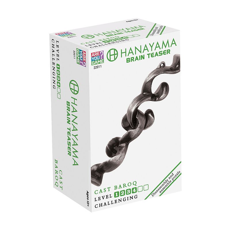 63577287 Hanayama Level 4 Baroq Cast Puzzle, Multicolor sku 63577287