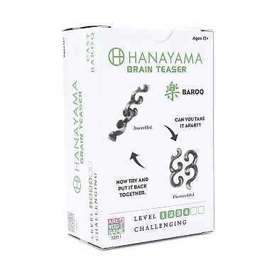 Hanayama Level 4 Baroq Cast Puzzle