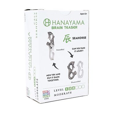 Hanayama Level 3 Cast Puzzle - Seahorse