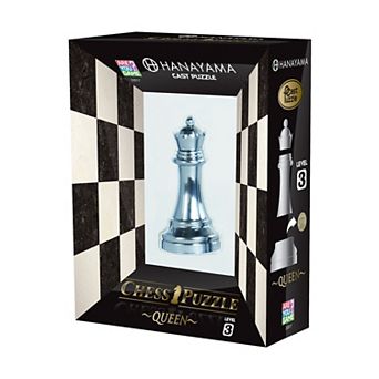 Hanayama Level 3 Cast Chess Puz Queen