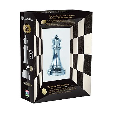 Hanayama Level 3 Cast Chess Puz Queen