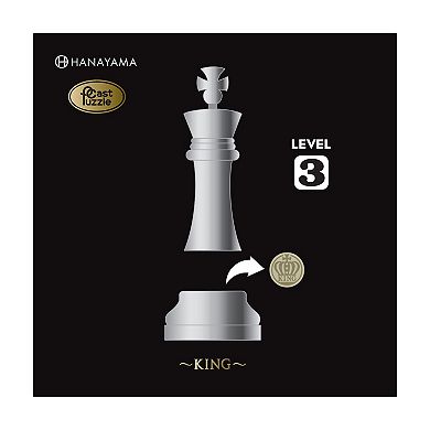 Hanayama Level 3 King Cast Chess Puzzle