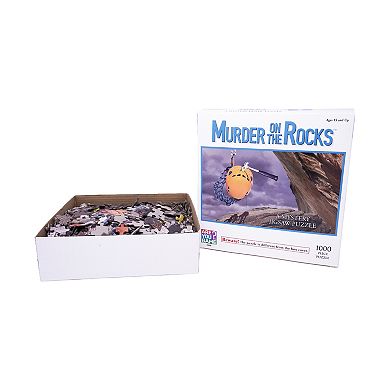 Murder on the Rocks Classic 1000-Piece Mystery Jigsaw Puzzle