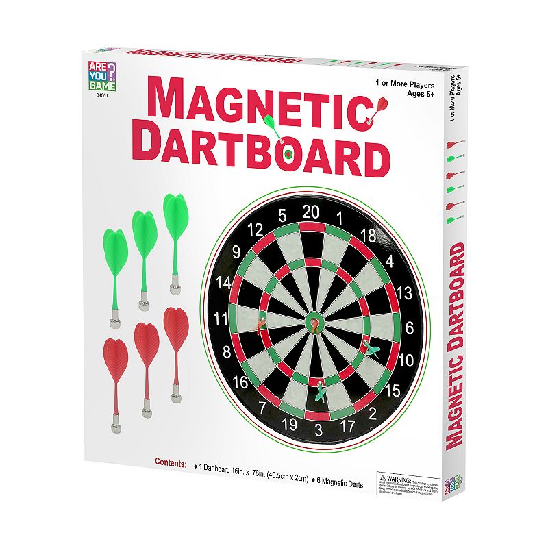 Magnetic Dartboard, Multicolor