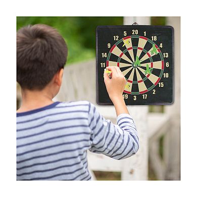 2-in-1 Reversible Magnetic Dartboard