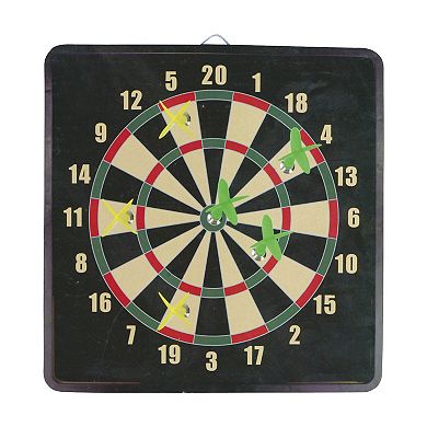 2-in-1 Reversible Magnetic Dartboard