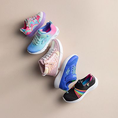 Skechers S Lights Flicker Flash Ombre Dreamer Girls Sneakers