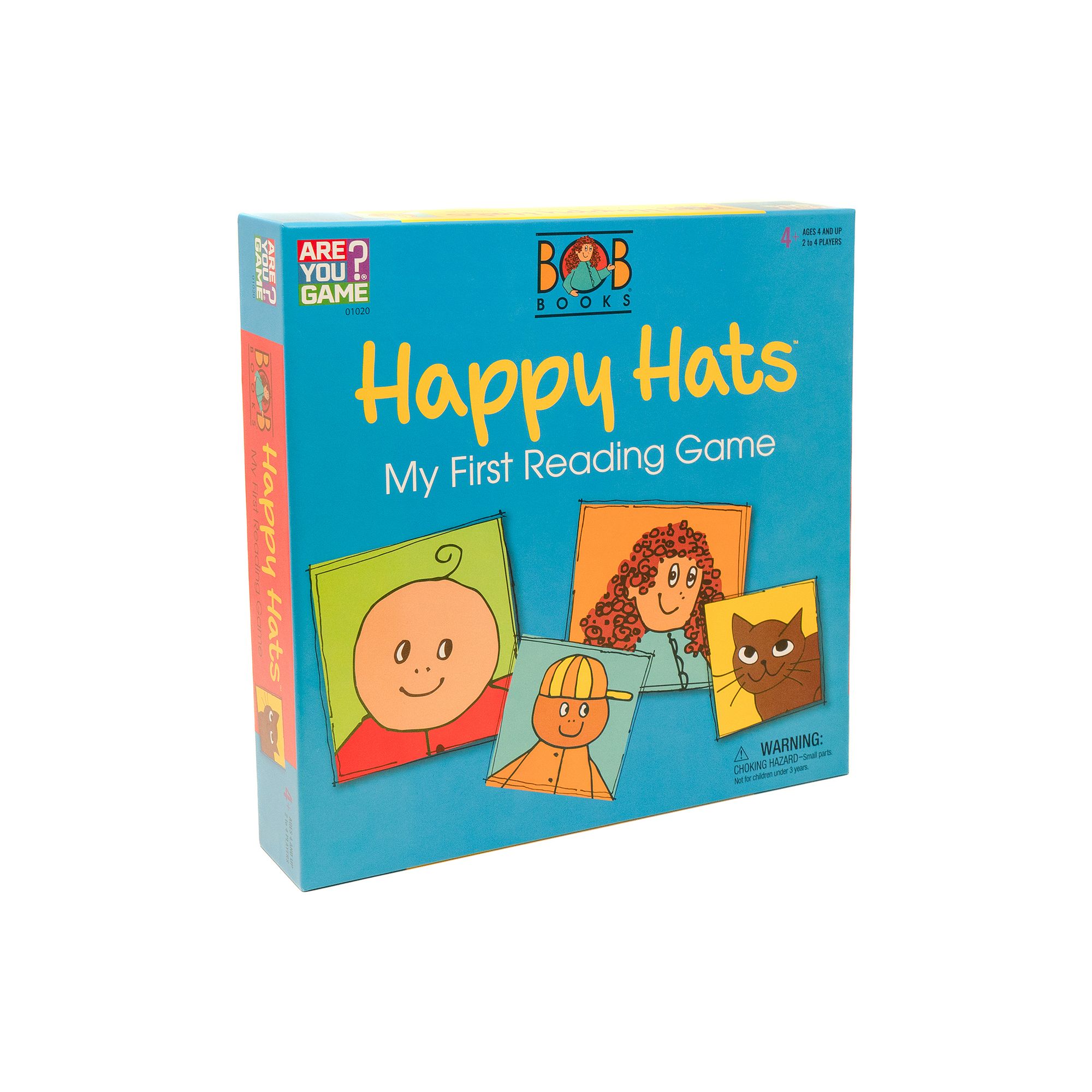 Bob Books Happy Hats My First Reading Game, Multi