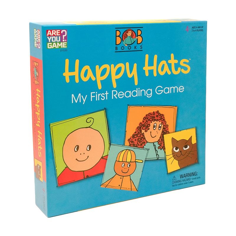 Bob Books Happy Hats My First Reading Game, Multicolor
