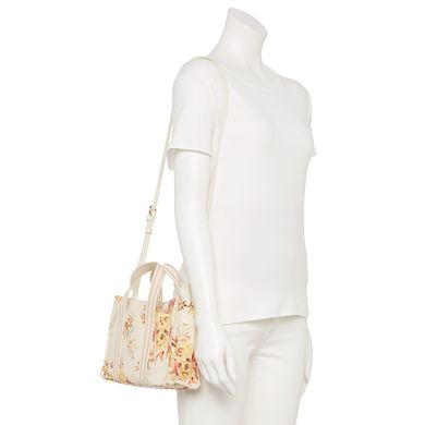 LC Lauren Conrad Laramie Canvas Mini Tote Bag