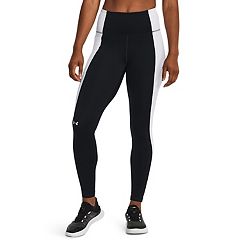 Under Armour HeatGear Novelty Ankle Womens Active Pants Size XL, Color:  Black/Black 