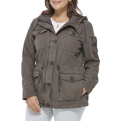 Plus Size Levi's® Hooded Cotton Anorak Jacket