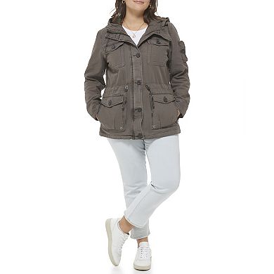 Plus Size Levi's® Hooded Cotton Anorak Jacket