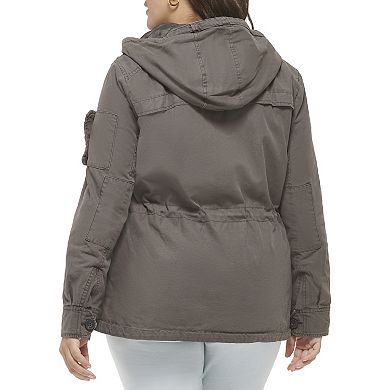 Plus Size Levi's® Hooded Cotton Anorak Jacket