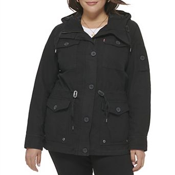 Plus Size Levi's® Hooded Cotton Anorak Jacket