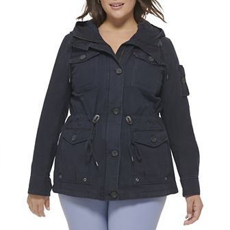 Plus Size Levi's® Hooded Cotton Anorak Jacket