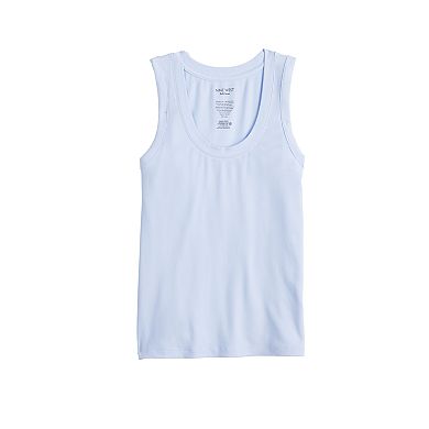 Women's Nine West Fitted Rib Tank Top