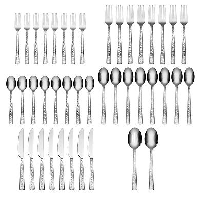 Cambridge Cormac Mirror 42-pc. Flatware Set with Chrome Storage Tray