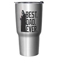 Star Wars Darth Vader Best. Dad. Ever Stainless Steel Water Bottle -  Stainless Steel - 17 oz.