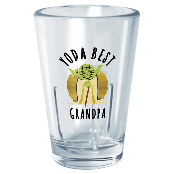 Star Wars Best Grandpa Yoda Tritan Shot Glass