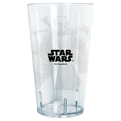 Star Wars Walking Mando 24-oz. Tritan Glass