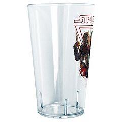 Star Wars Mythosaur Skull Beverage Glass Gift Set, (Acacia Wood)