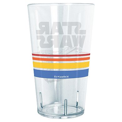 Star Wars Falcon Stripes 24-oz. Tritan Glass