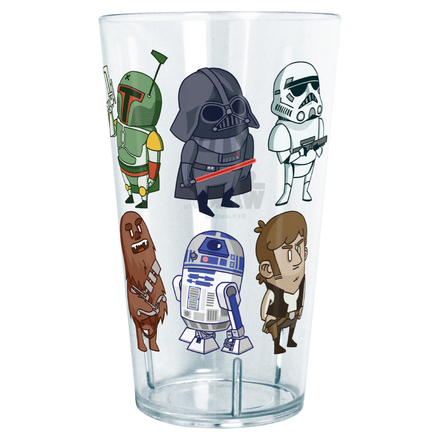 Star Wars Yoda Best Grandpa Cartoon Tritan Drinking Cup - Clear - 24 oz.