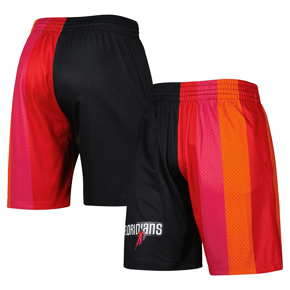 Men's Mitchell & Ness Black Miami Heat Hardwood Classics 2005