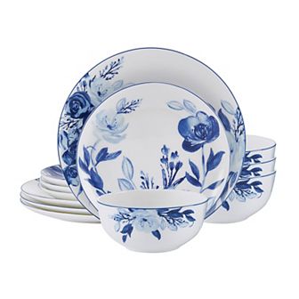 Mikasa Darcy 12 pc Bone China Dinnerware Set