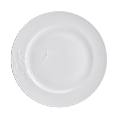 Mikasa Embossed Love Story 18-Piece Bone China Dinnerware Set