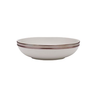 Mikasa Miller White 12-Piece Stoneware Dinnerware Set