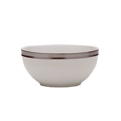 Mikasa Miller White 12-Piece Stoneware Dinnerware Set
