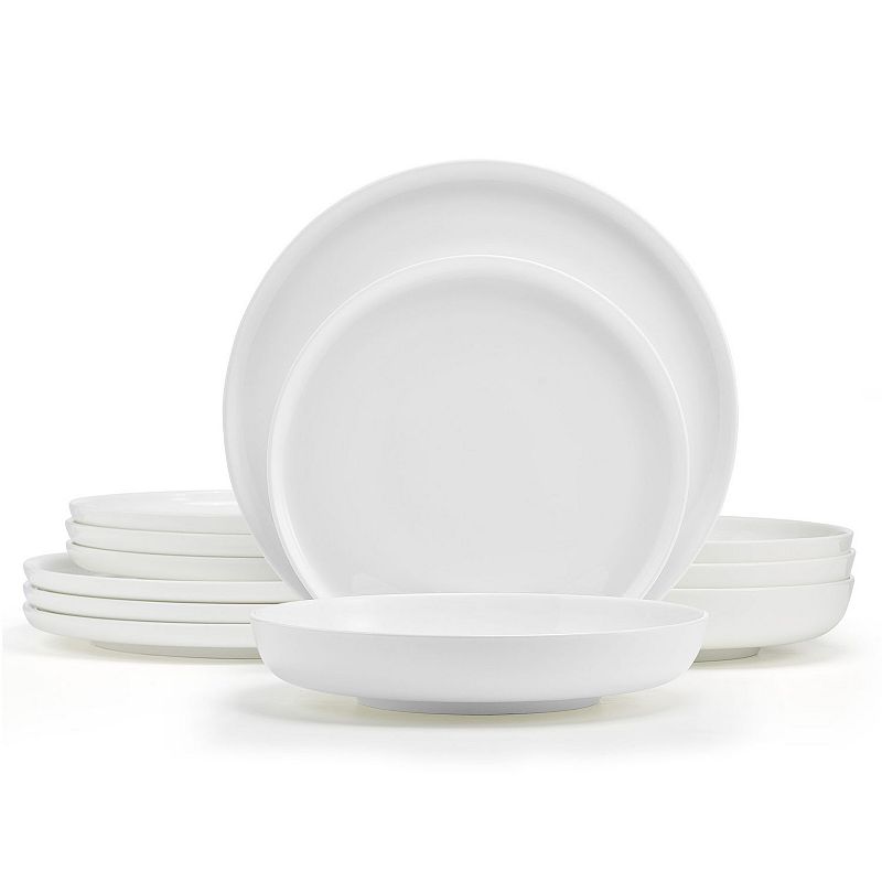 Mikasa Marion Bone China 12 Piece Dinnerware Set, Service for 4